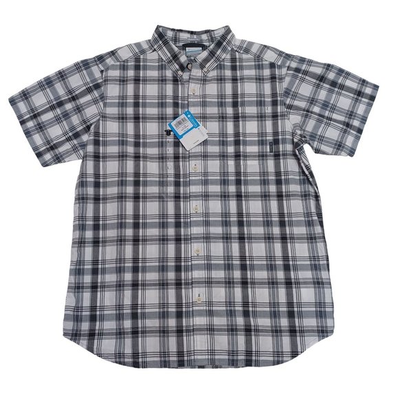 Columbia Other - Columbia Rapid Rivers Short Sleeve Men's Plaid Button Down Shirt Size Large
